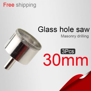 3pcs-30mm-1181in-Glass-hole-saw-Tile-hole-saw-Masonry-drilling-fontbPowerbfont-tools-Drill-bit-Direct-selling-Buy-2-lot-more-favorable-0