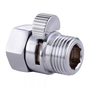 Free-shipping-Solid-brass-fontbconstructionbfont-G12-Shower-Head-Shut-Off-Valve-bidet-sprayer-Valve-Chrome-0