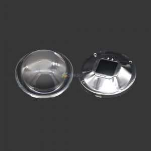 Freeshipping78mm-Transparent-Led-Optical-Glass-Lens-Reflector-5-90-Degree-82mm-Lens-Holder-for-High-fontbPowerbfont-LED-Lamp-Light-0