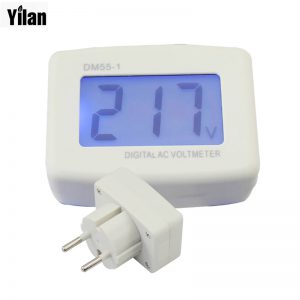 LCD-AC-Digital-Voltage-meter-panel-Voltmeter-80-300V-Switch-EURO-2-Round-Plug-Volt-fontbPowerbfont-Monitor-AC-Panle-Meter-blue-backlight-0